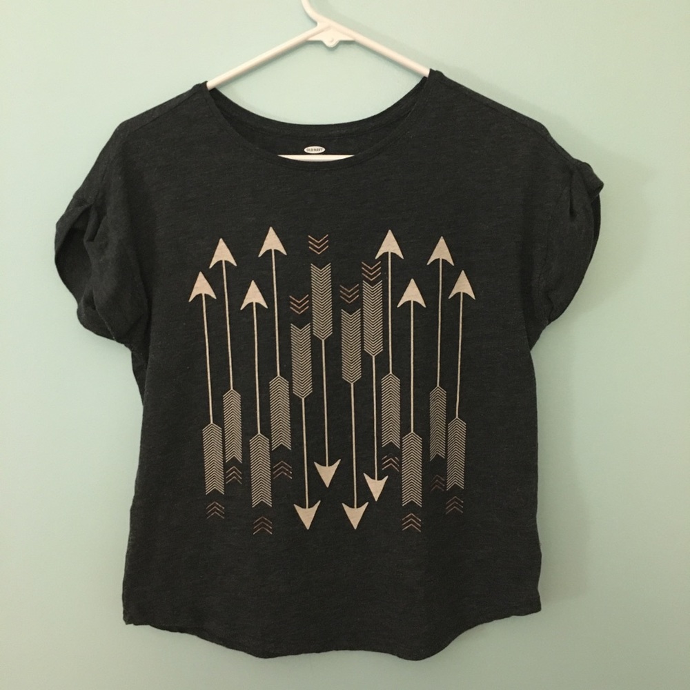 kids arrows graphics tee